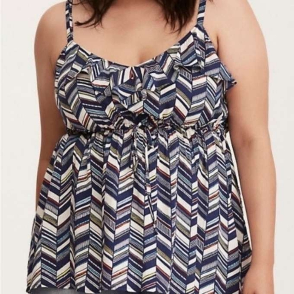 Torrid Chevron Tank Size 3/ 3X